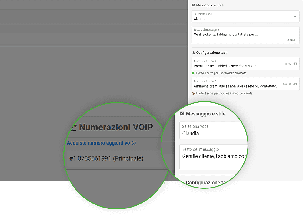 risponditore automatico crm4